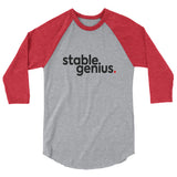 Stable Genius 3/4 Sleeve Raglan Shirt