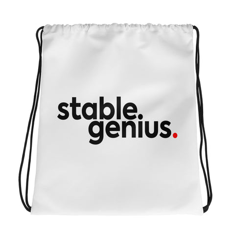 Stable Genius Drawstring Bag